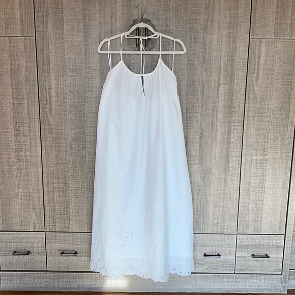 Zara Dresses & Skirts - Zara Midi‎ Dress With Lace Embroidery